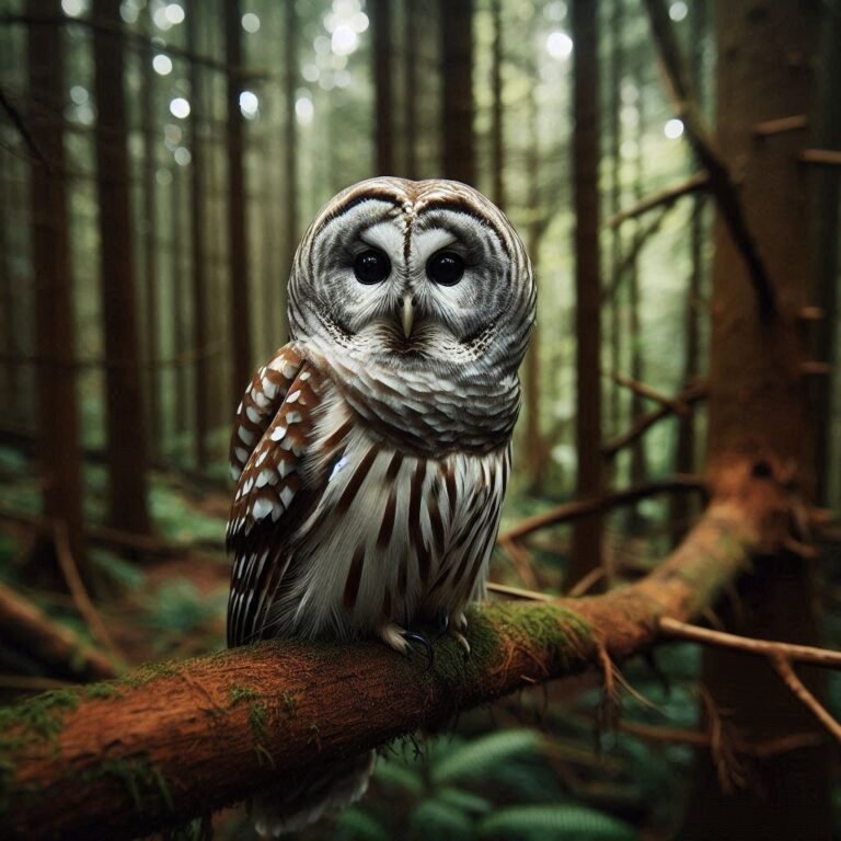 Spiritual Meaning Of Seeing a Barred Owl