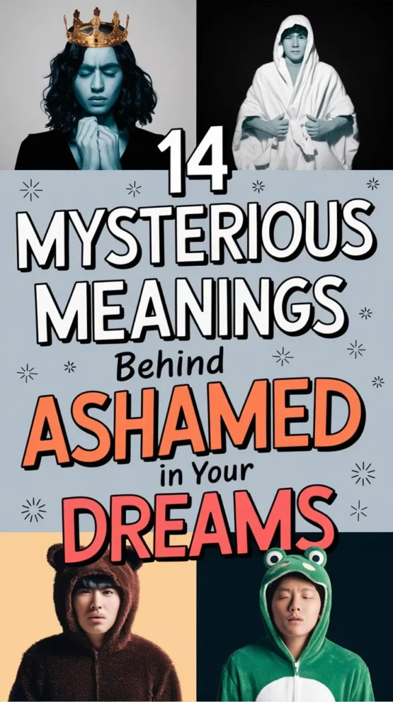 14 Spiritual Meaning of Feeling Ashamed in a Dream: 14 Spiritual Secrets