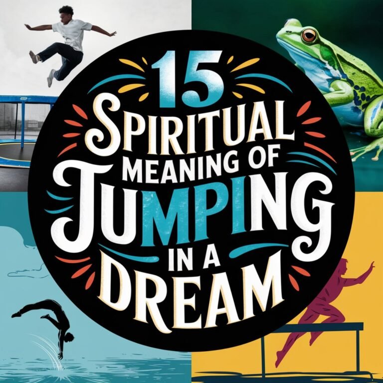 15 Spiritual Meaning of Jumping in a Dream: 15 Leaps of Faith