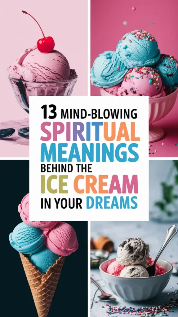 13 Spiritual Meanings of Ice Cream in Dreams: Their Connection to Your Soul