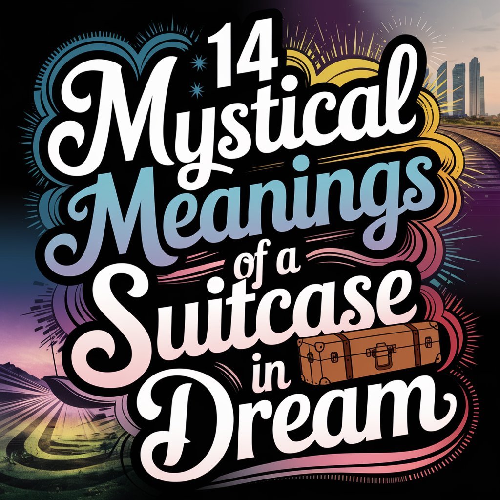 14 Mystical Meanings of a Suitcase in Dream: Understanding the Spiritual Significance