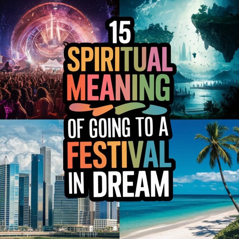 15 Spiritual Meaning of Going to a Festival in a Dream: Unlocking Secrets