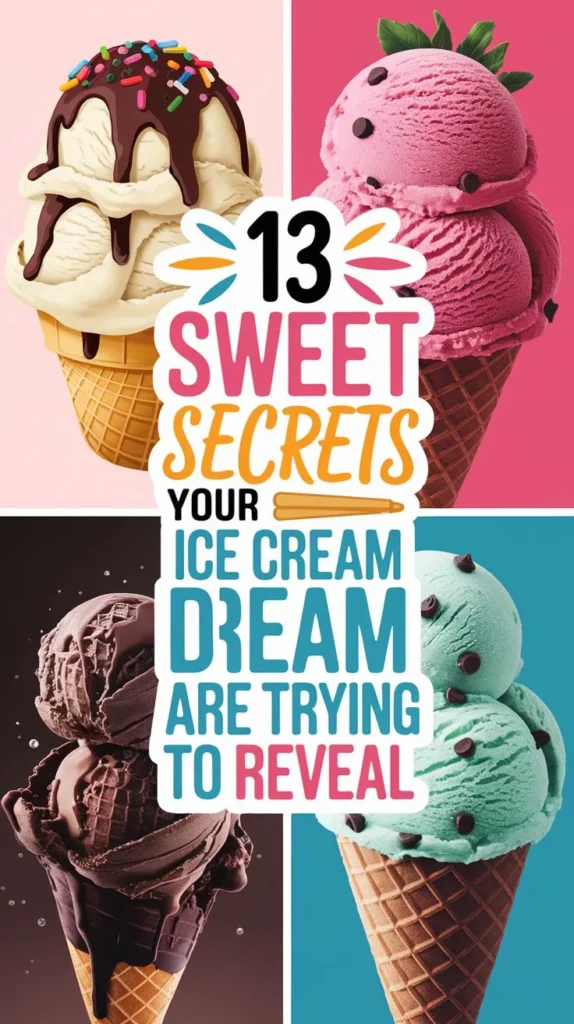 13 Spiritual Meanings of Ice Cream in Dreams: Their Connection to Your Soul