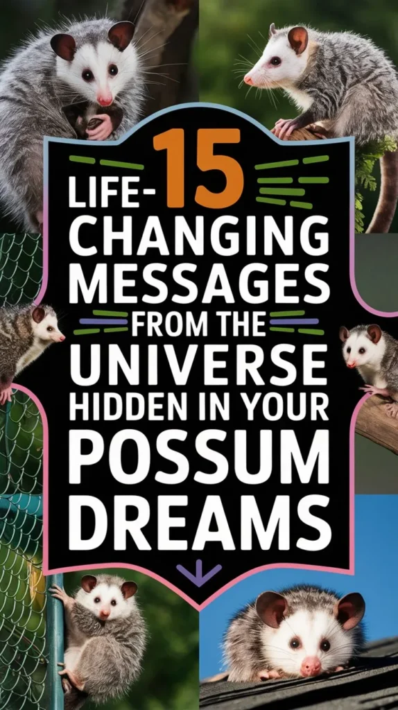 15 Spiritual Messages of Possum in a Dream: Your Spiritual Guide