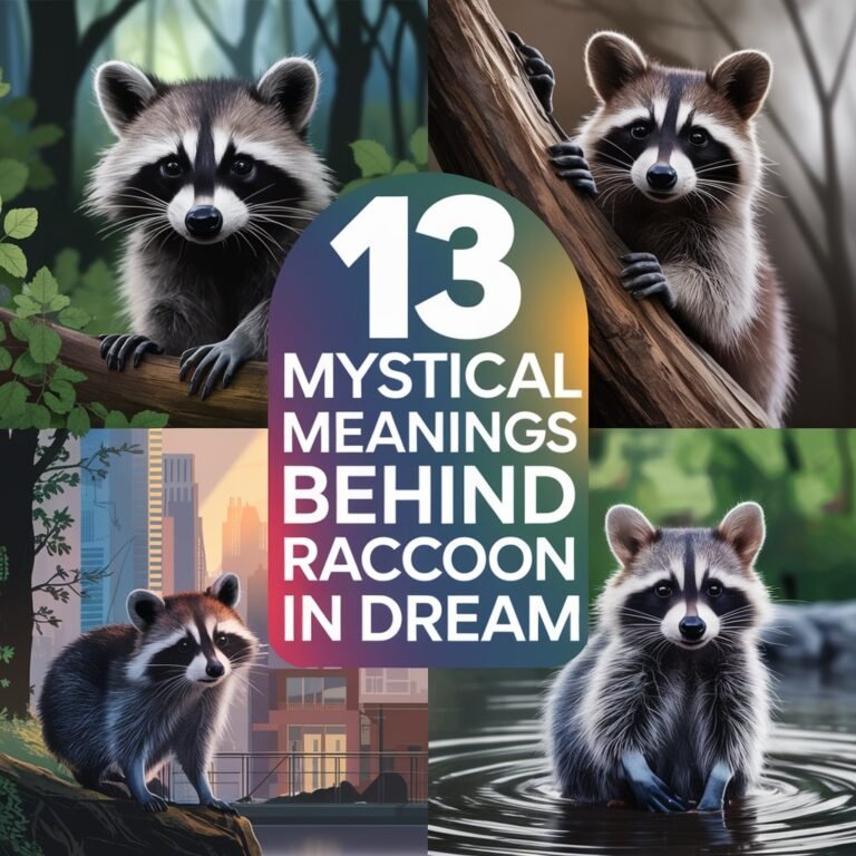 13 Mystical Meanings Behind Raccoon in Dream: Unlocking the Symbolism