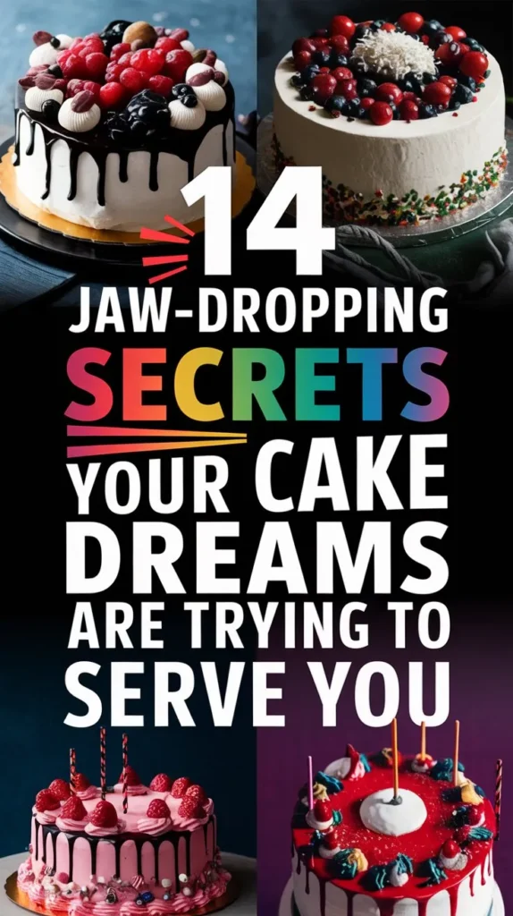 14 Hidden Meanings of Cake in Your Dreams: Secret Messages and Symbolism