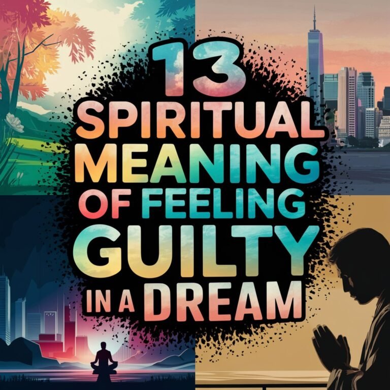 13 Spiritual Meaning of Feeling Guilty in a Dream: 13 Secrets of Conscience