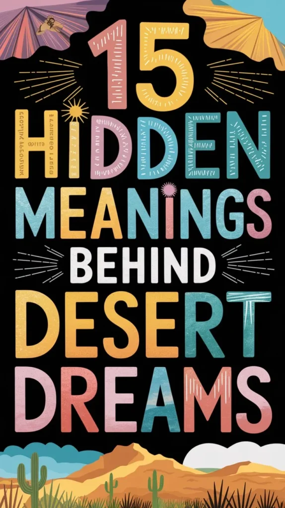 15 Spiritual Insights of a Desert in Dream: Spiritual Interpretations Uncovered