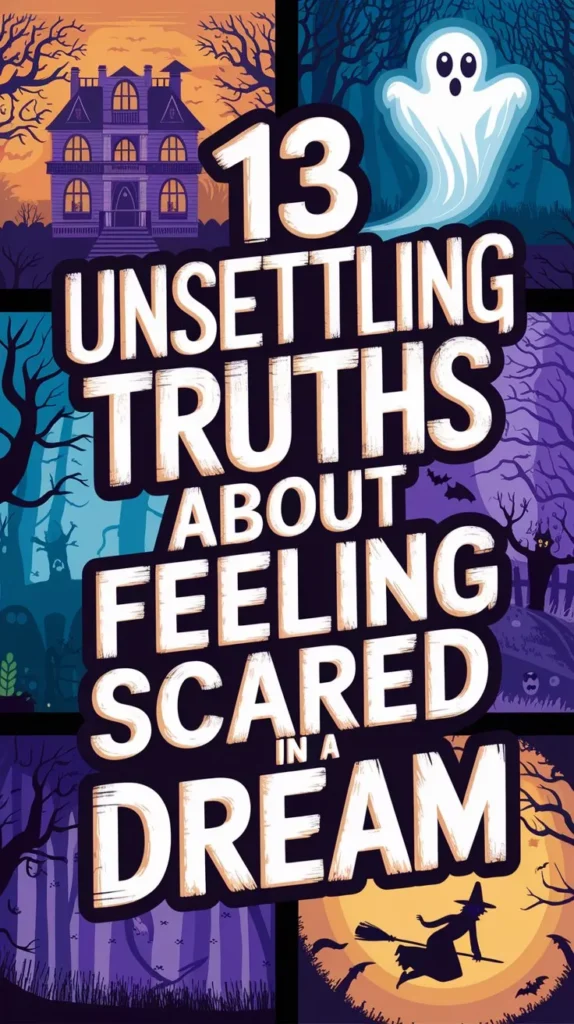 13 Spiritual Secret of Feeling Scared in Dream: 13 Shadows of Fear