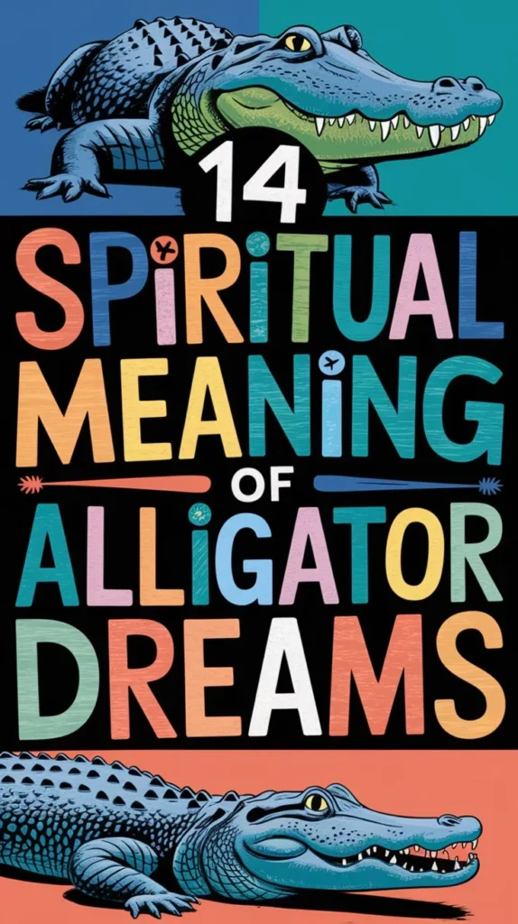 Uncovering the 14 Spiritual Meaning of Alligator Dreams