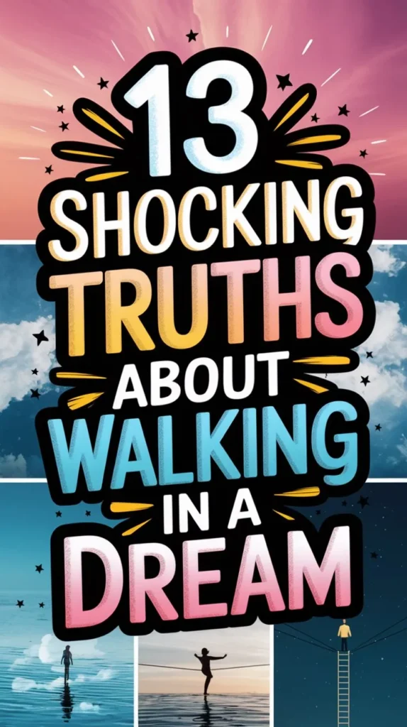 13 Spiritual Meaning of Walking in a Dream: Unlocking 13 Secrets