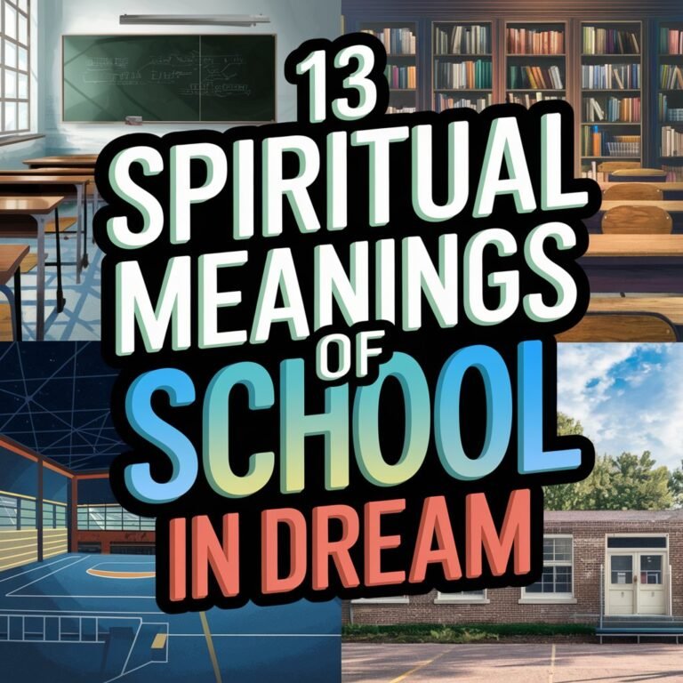 13 Spiritual Meanings of School in Dream: Symbolisms and Their Hidden Messages