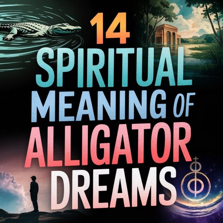 Uncovering the 14 Spiritual Meaning of Alligator Dreams