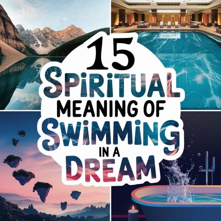 15 Spiritual Meaning of Swimming in a Dream: Unlocking 15 Secrets