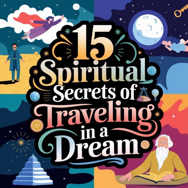 15 Spiritual Secrets of Traveling in a Dream: Unlocking 15 Destinations