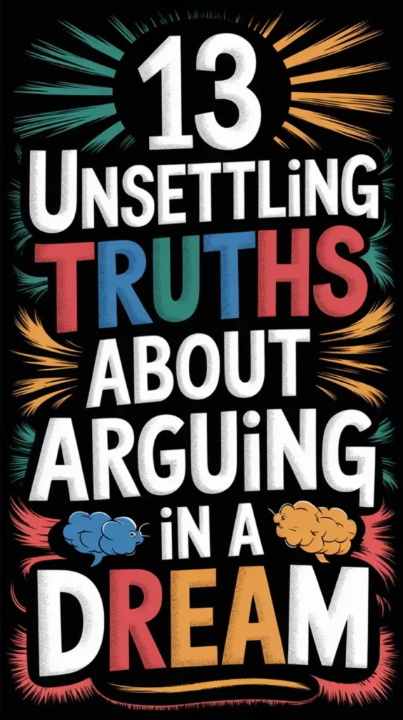 13 Spiritual Meaning of Arguing in a Dream: Uncover The Spiritual Secrets