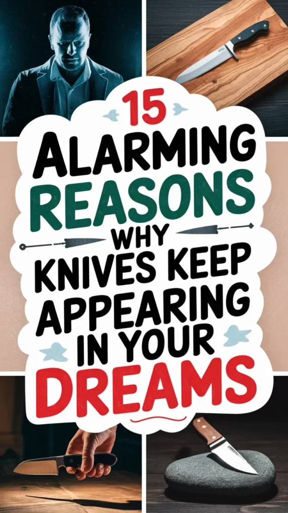 15 Hidden Meanings Seeing a Knife in Dream: You Should Understand