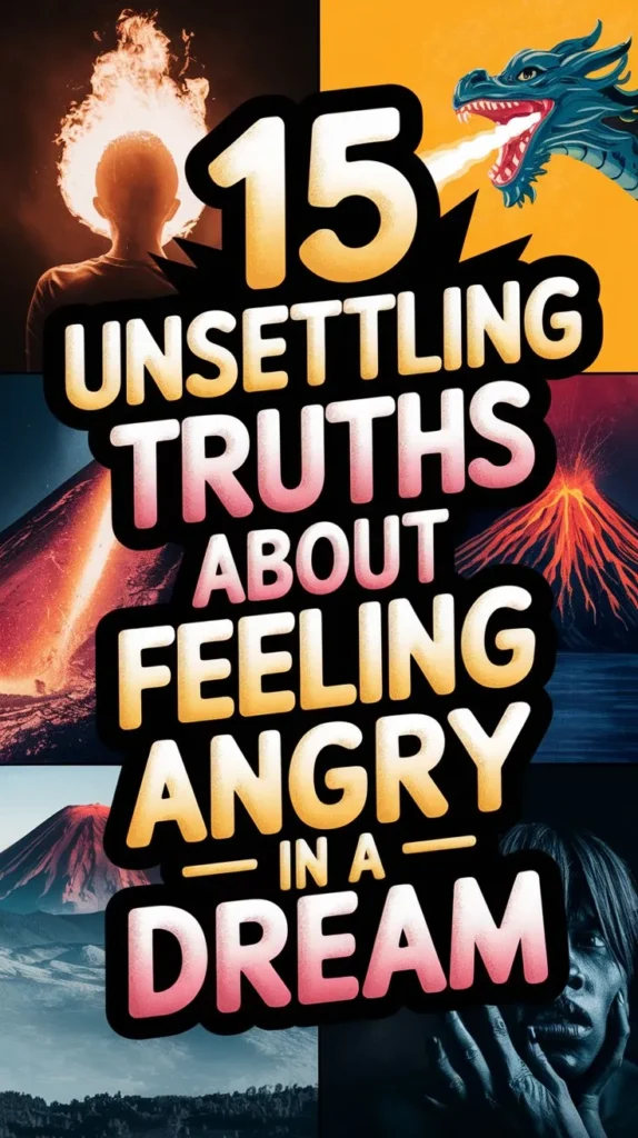 15 Spiritual Meaning of Feeling Angry in Dream: 15 Spiritual Secrets