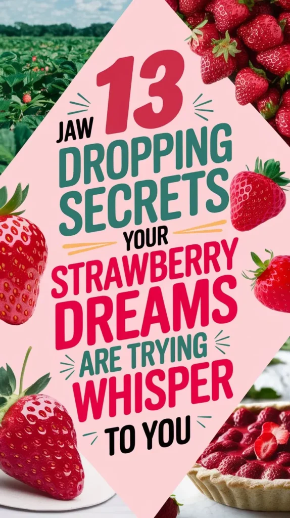 13 Spiritual Secret of Strawberries in Dream: Spiritual Secrets You Need to Know