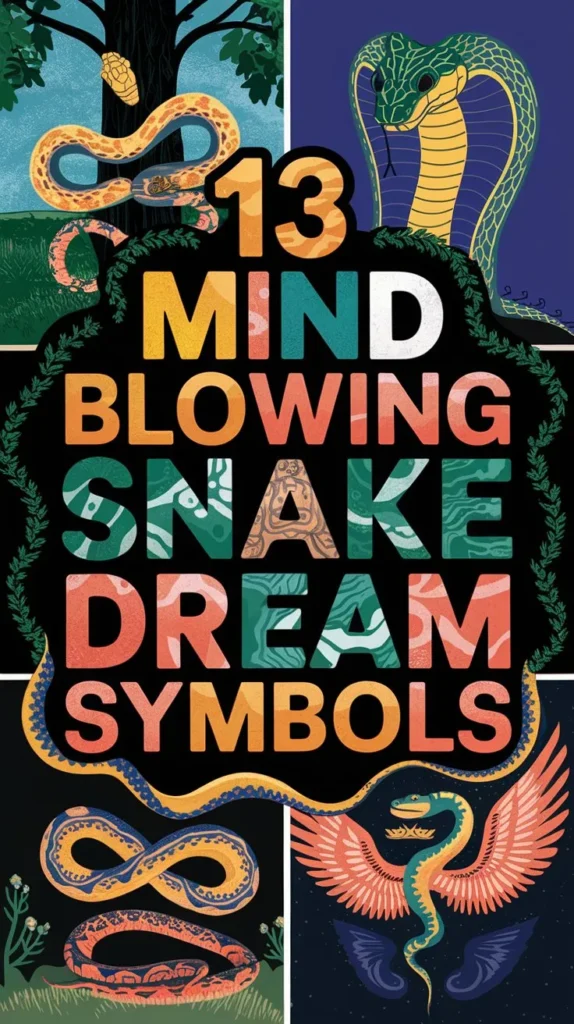 13 Spiritual Meanings Of Snakes in Dreams: Uncovering the Symbol