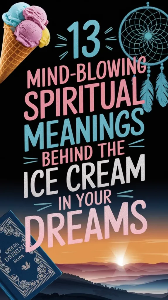 13 Spiritual Meanings of Ice Cream in Dreams: Their Connection to Your Soul