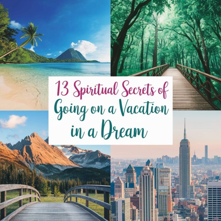 13 Spiritual Secrets of Going on a Vacation in a Dream: 13 Getaways Renewed