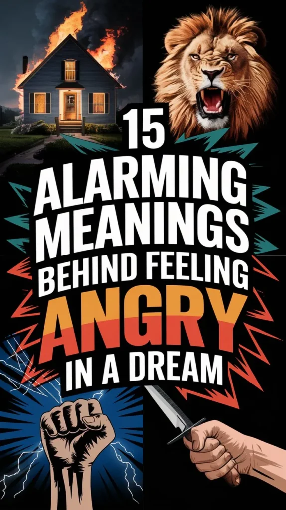 15 Spiritual Meaning of Feeling Angry in Dream: 15 Spiritual Secrets