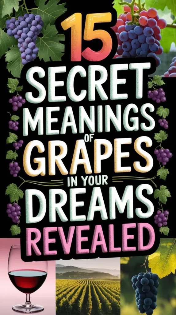 15 Spiritual Messages of Grapes in Dream: Grape Dream Interpretation