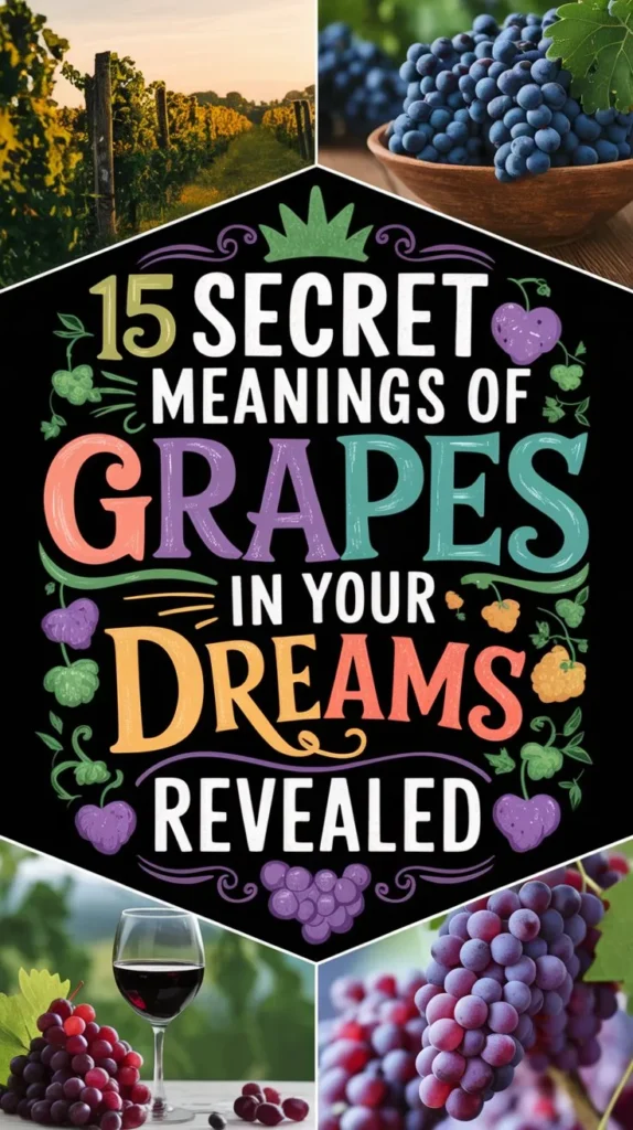 15 Spiritual Messages of Grapes in Dream: Grape Dream Interpretation