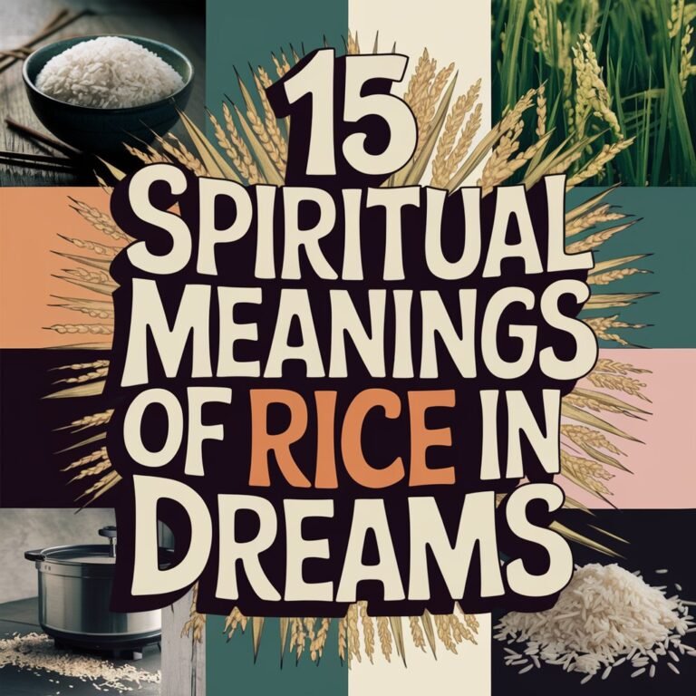 15 Spiritual Meanings of Rice in Dreams: Symbolisms for Personal Growth