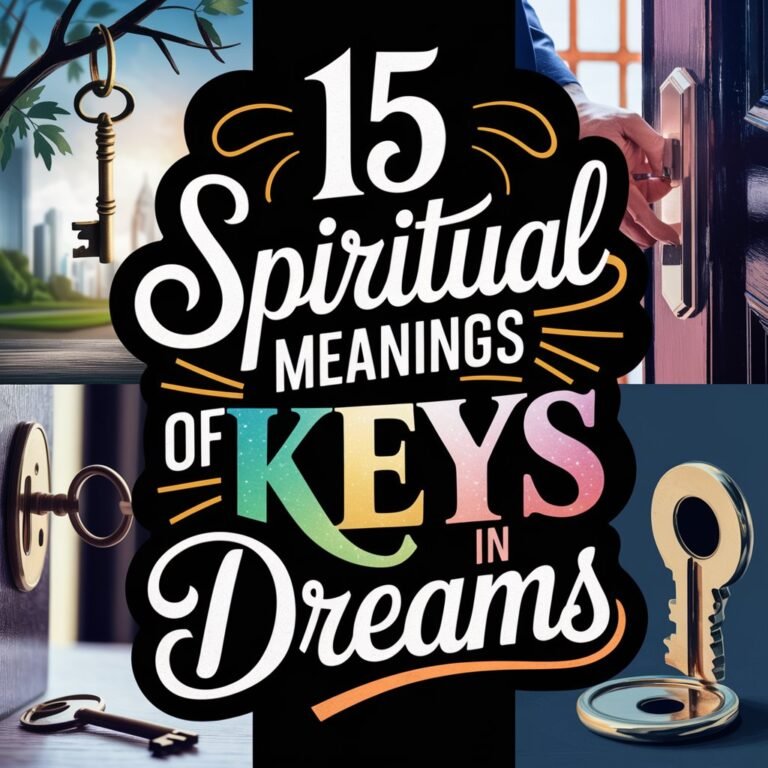 15 Spiritual Meanings of Keys in Dreams: Unlock Your Subconscious