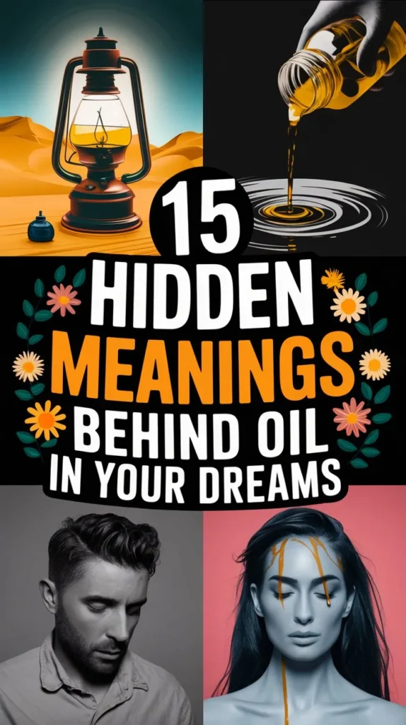 15 Spiritual Messages of Seeing Oil in Dream: Symbolism and Hidden Meanings