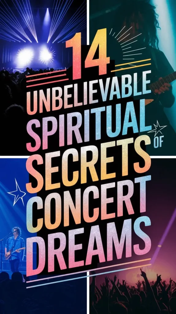 14 Spiritual Meaning of Going to a Concert in a Dream: Uncovering The Spiritual Secrets