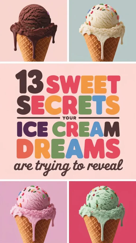 13 Spiritual Meanings of Ice Cream in Dreams: Their Connection to Your Soul