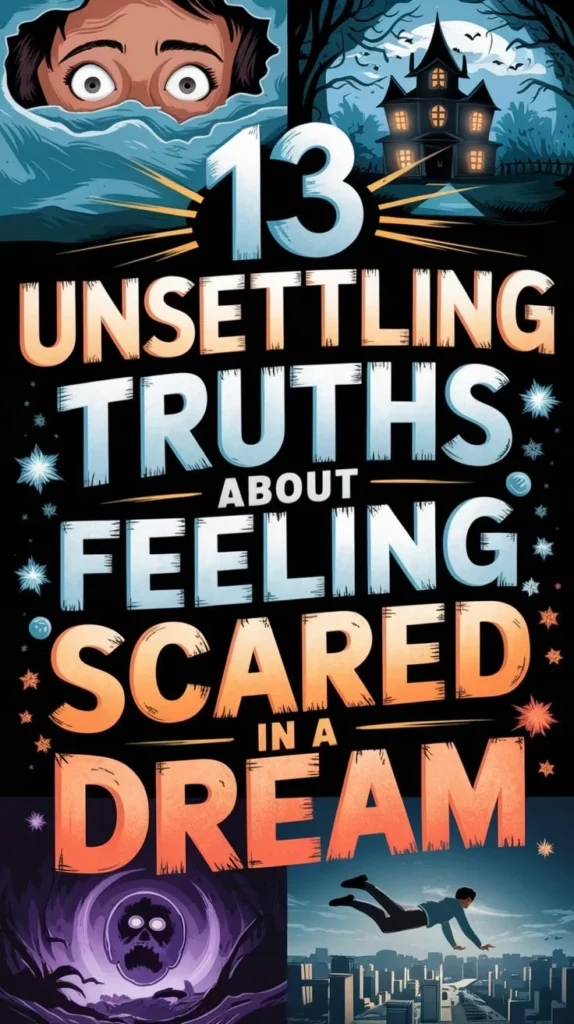 13 Spiritual Secret of Feeling Scared in Dream: 13 Shadows of Fear