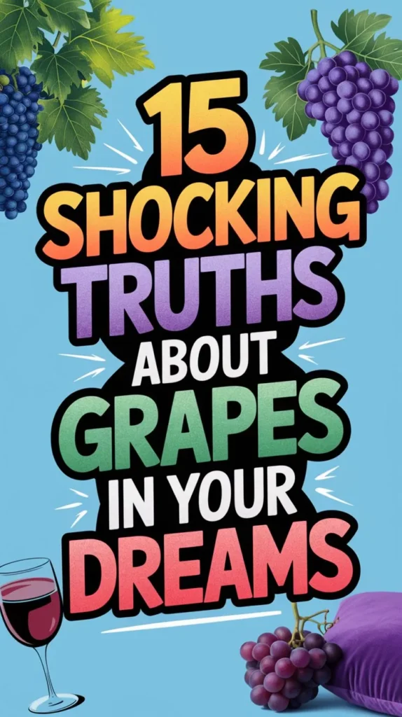 15 Spiritual Messages of Grapes in Dream: Grape Dream Interpretation