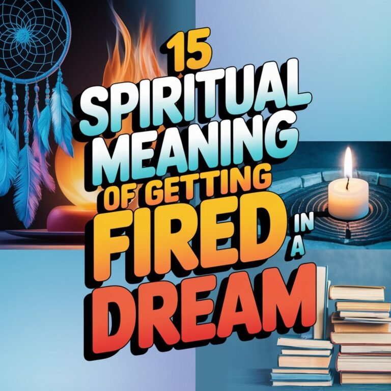 15 Spiritual Meaning of Getting Fired in a Dream: 15 Lessons Learned