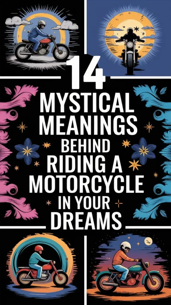 14 Spiritual Secret of Riding Motorcycle in Dream: 14 Revolutions