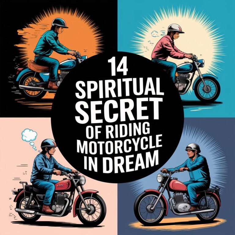 14 Spiritual Secret of Riding Motorcycle in Dream: 14 Revolutions