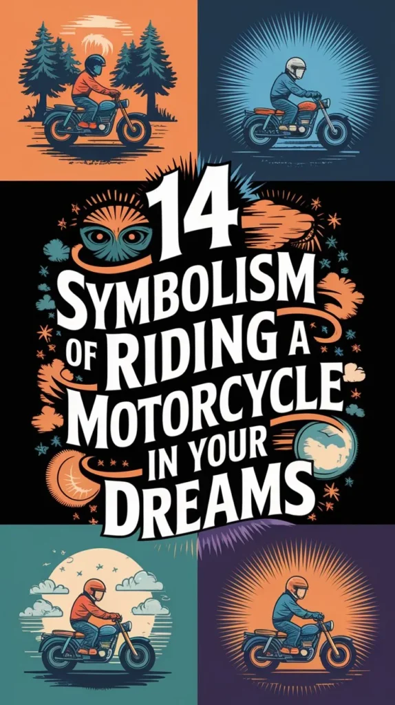 14 Spiritual Secret of Riding Motorcycle in Dream: 14 Revolutions