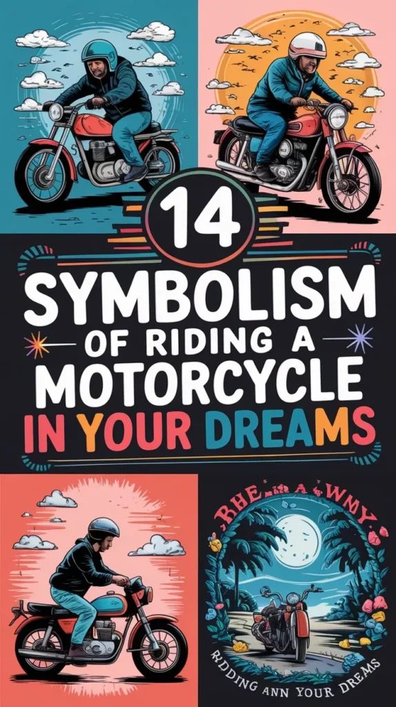 14 Spiritual Secret of Riding Motorcycle in Dream: 14 Revolutions