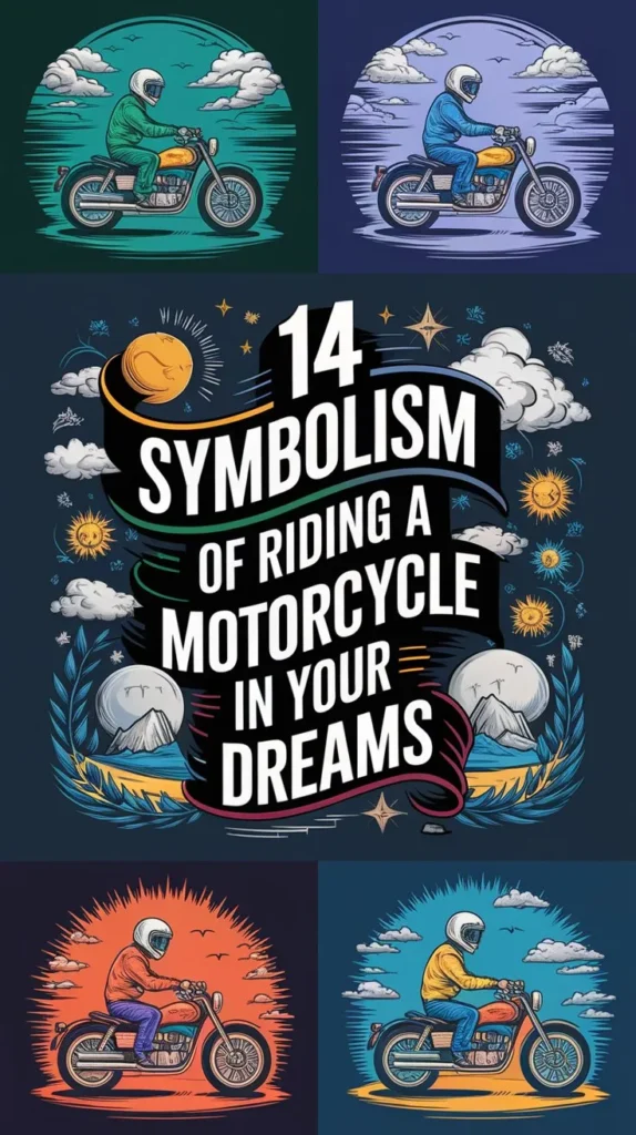 14 Spiritual Secret of Riding Motorcycle in Dream: 14 Revolutions