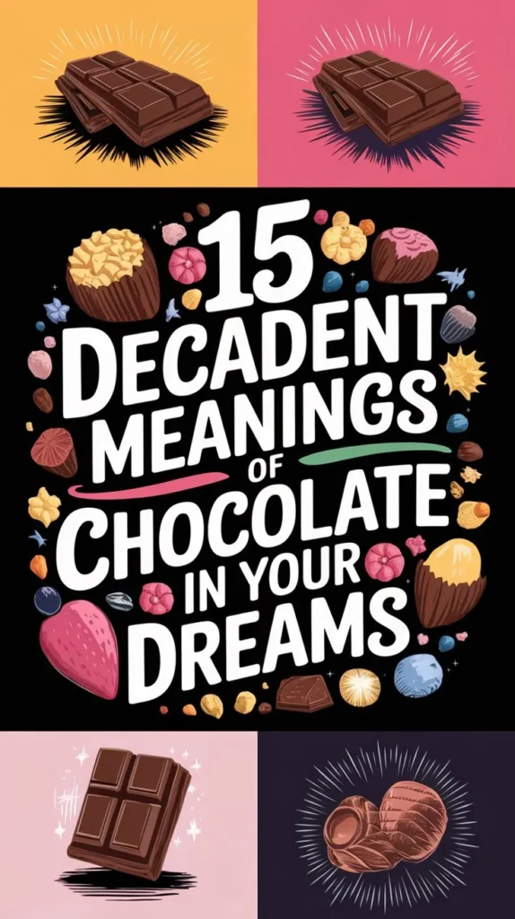 15 Mystical Meanings of Chocolate in Dream: Spiritual Significances of This Decadent Delight