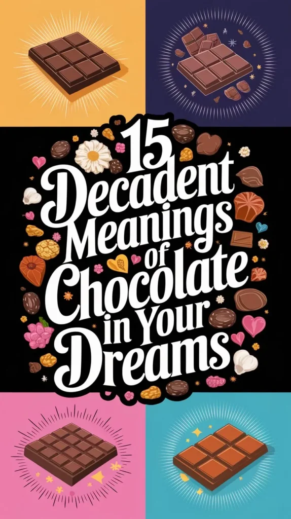 15 Mystical Meanings of Chocolate in Dream: Spiritual Significances of This Decadent Delight