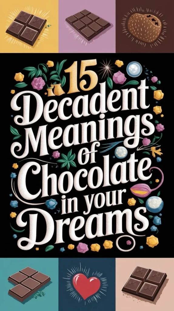 15 Mystical Meanings of Chocolate in Dream: Spiritual Significances of This Decadent Delight