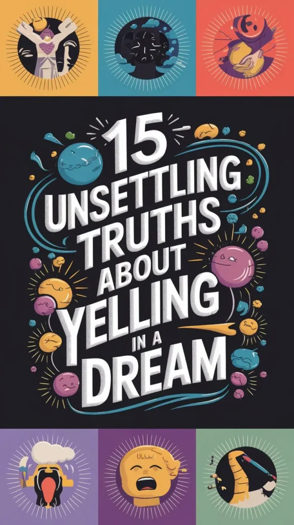 15 Spiritual Meaning of Yelling in a Dream: 15 Spiritual Secret of Inner Turmoil