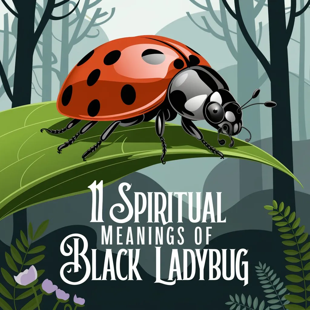 11 Spiritual Meanings of Black Ladybug: The Hidden Significance of Good Luck