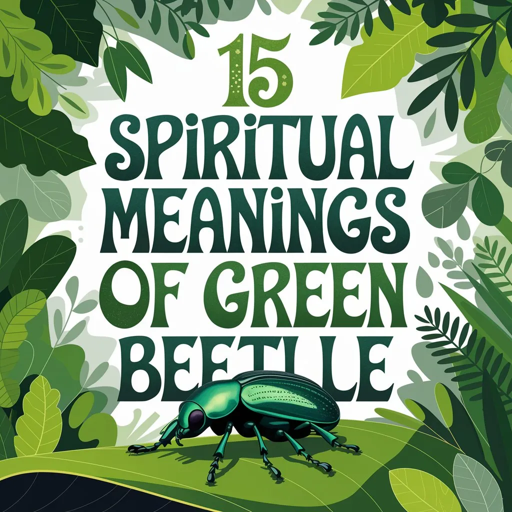 15 Spiritual Meanings of Green Beetle: Uncovered the Symbolism of Nature