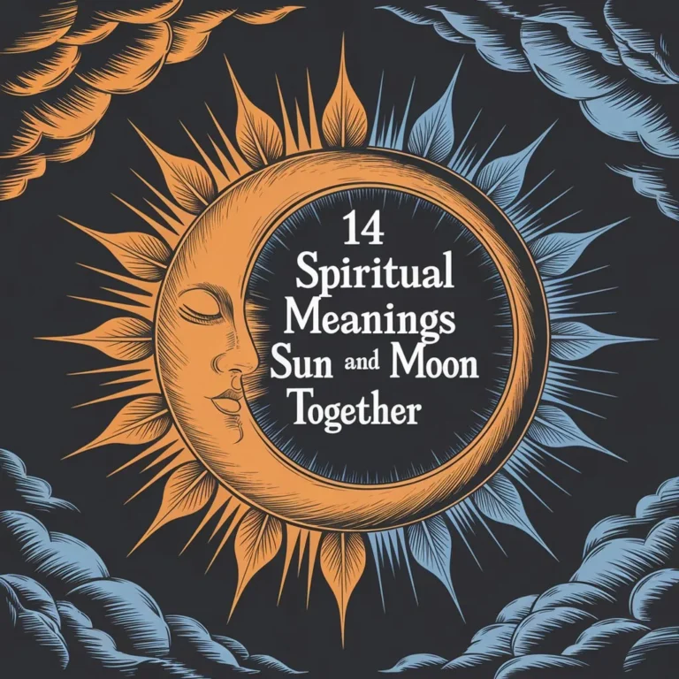 14 Spiritual Meanings of Sun and Moon Together: The Amazing Celestial Harmony