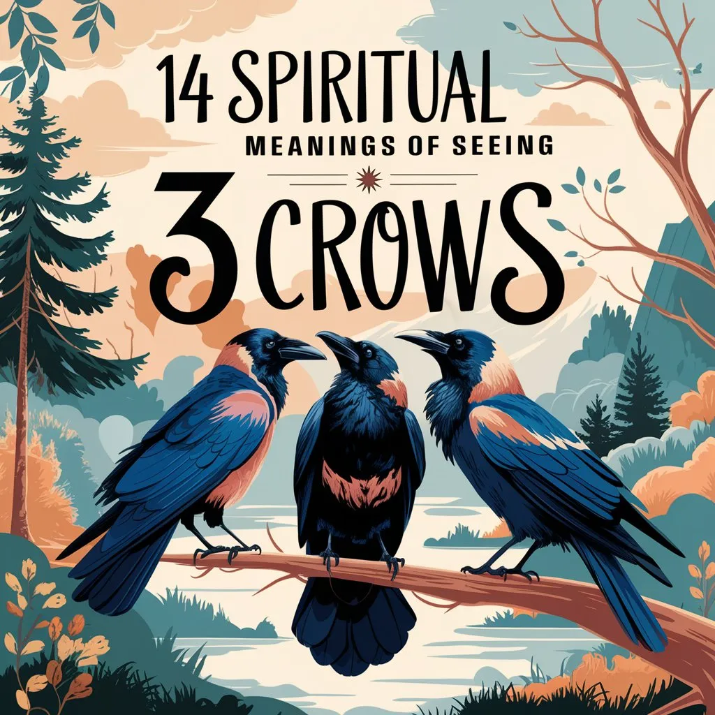 14 Spiritual Meanings of Seeing 3 Crows: Unraveling the Symbolism of Spiritual Secrets